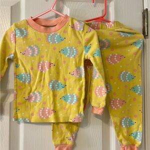 Colorful Hedgehog Kids Pajamas